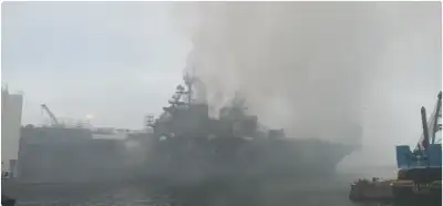 Görüntülər husilər tərəfindən “vuruşmuş” "USS Eisenhower" gəmisinə aiddir?