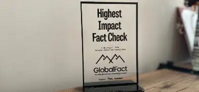 Teyit "Filistinlilerin toprak sattığı iddiası" araştırmasıyla Global Fact'ten ödülle döndü