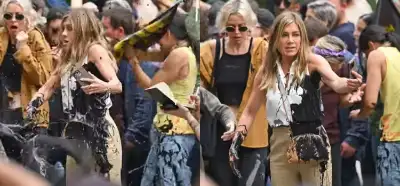 İklim aktivistlerinin Jennifer Aniston’a boya attığı olay gerçek mi?