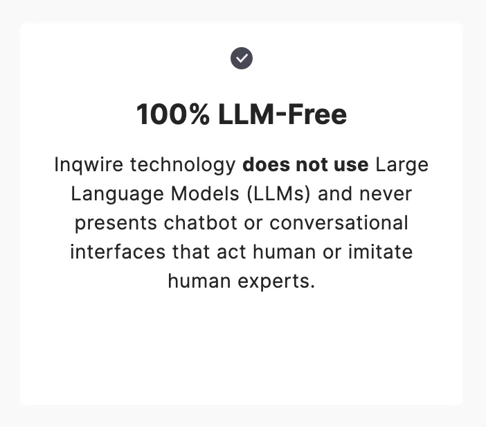 llm free inqwire