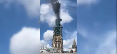 Video Paris’teki Notre Dame Katedrali kulesinin yandığı anları mı gösteriyor?