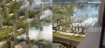 Video ölen İsrail askerlerinin mezarlarından çıkan dumanı mı gösteriyor?