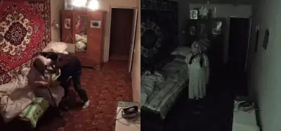 Babaannesinin odasına kamera koyan adamın kaydettiği video gerçek mi?