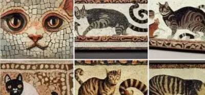 Görsellerin Pompeii'deki antik freskleri gösterdiği iddiası