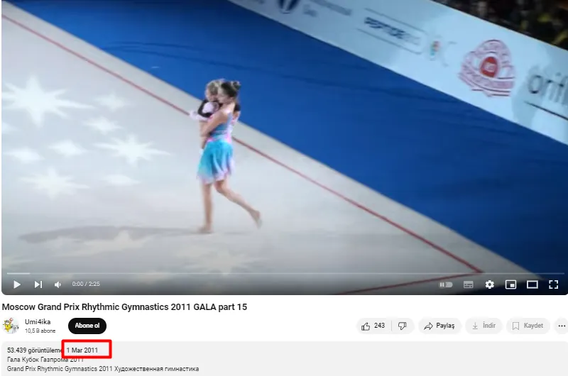 video cocugu aglayan danscinin gosteriyi yarida birakti kanit foto