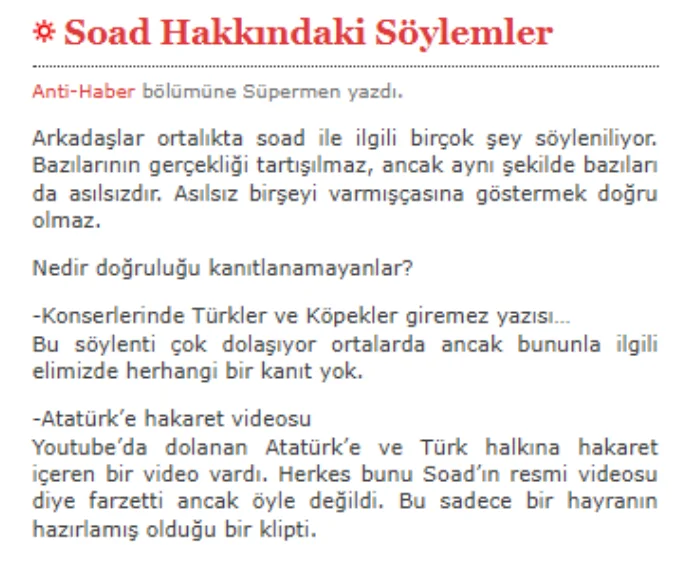 anti soad website