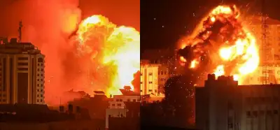 Görüntülerin İsrail'in vurduğu Lübnan'ı gösterdiği iddiası