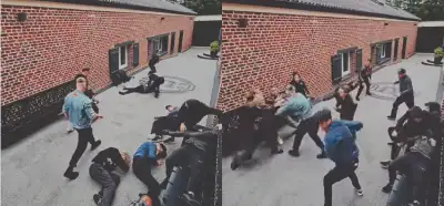 Video gerçek bir sokak kavgasını mı gösteriyor?