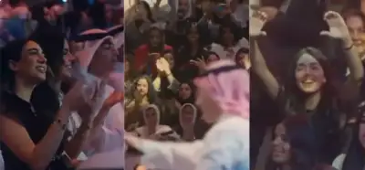 Videonun Səudiyyə Ərəbistanındakı konsertdən olduğu iddia edilib