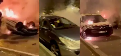 Video Hizbullah’ın saldırısı sonrası İsrail’de yanan arabaları mı gösteriyor?