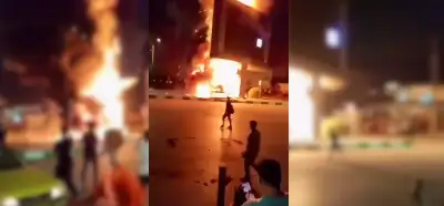 Video İran'da başlayan güncel protestoları mı gösteriyor?
