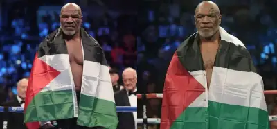 Mike Tyson’ı Filistin bayrağı ile gösteren fotoğraf gerçek mi?