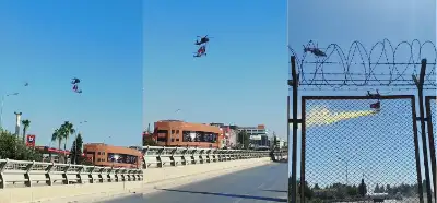 Video İran'ın vurduğu ABD helikopterini mi gösteriyor?