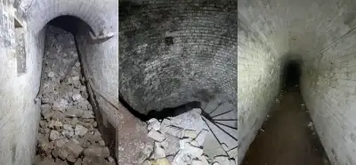 Görüntüler Sednaya Hapishanesi'ndeki yeraltı tüneline mi ait?