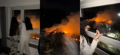 Yangın izlerken dans eden gençleri gösteren video Kaliforniya’da mı çekildi?