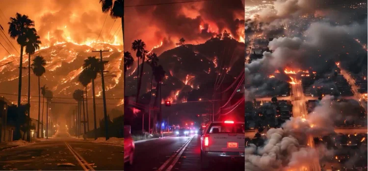 Los Angeles'taki yangını gösteren video gerçek mi? - Teyit