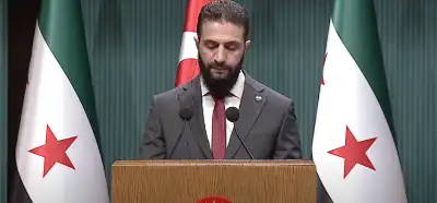 Ahmed Şara "Kurtuluş Savaşı'nda Türk kanı ile Suriyelilerin kanı birleşerek başarı geldi" dedi mi?