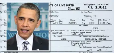 Obama'nın doğum belgesinin sahte olduğu iddiası