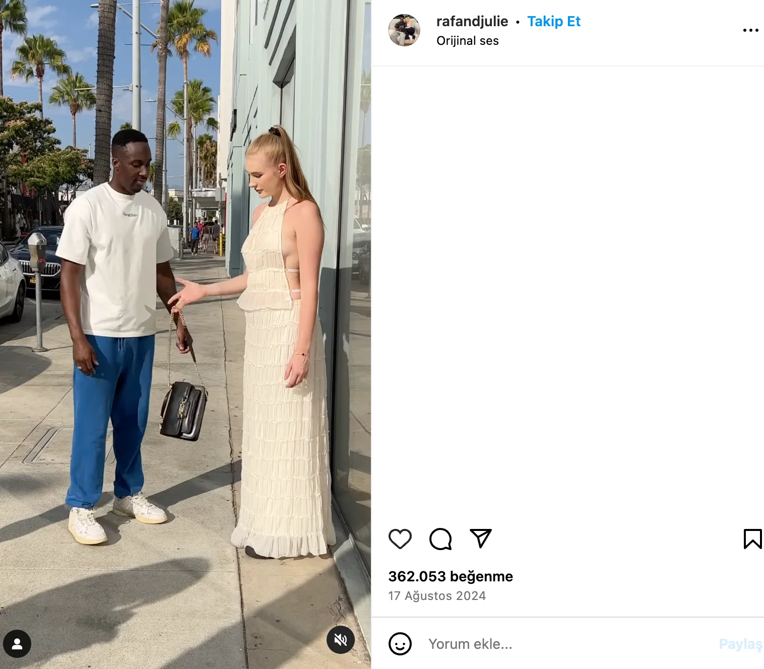 Bir çiftin kıskançlık temalı videosu gerçek mi? - Teyit