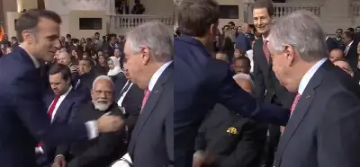 Fransa Cumhurbaşkanı Macron Hindistan Başbakanı Modi’nin elini sıkmadı mı?