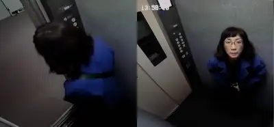 Güney Kore'de yerin derinlerine inen asansörü gösteren görüntüler gerçek mi?