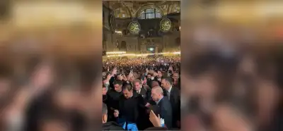 Video Şehzadebaşı Cami’ndeki teravih namazını mı gösteriyor?