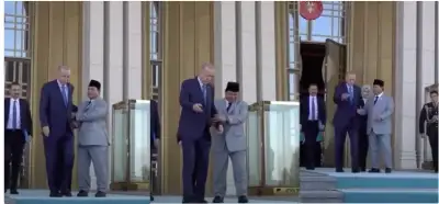 Ərdoğan və İndoneziya prezidentini göstərən video yenidir?