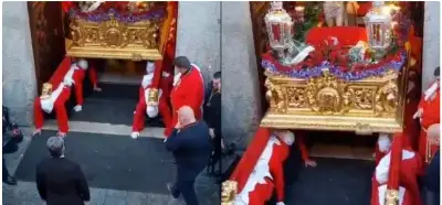 Video Papa Fransiskin dəfn mərasimində çəkilib?