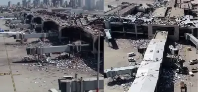 Ben Gurion Havalimanı'nı tahrip olmuş şekilde gösteren video gerçek mi?