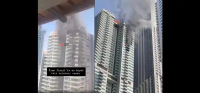 Videodaki gökdelen İran tarafından mı vuruldu?