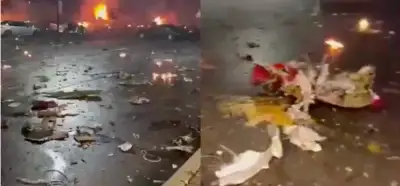 Görüntü İranın raket zərbələrindən sonra Tel-Aviv küçələrindəki dağıntıları göstərir?