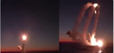 Videoda İran sualtı qayıqlarının İsraili vurması göstərilir?