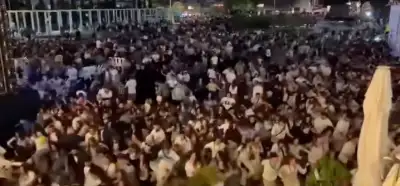 İsrail'de kaçan kalabalığı gösteren görüntülerin güncel olduğu iddiası