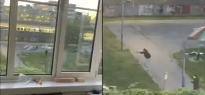 Video Avusturya’daki güncel okul saldırısını mı gösteriyor?