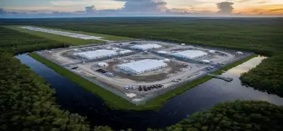 Görüntüdəki yer Florida ştatında yerləşən Alligator Alcatraz təcridxanasını göstərir?