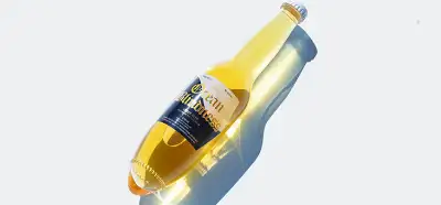 Japon bir tasarımcı sahilde kuma saplanabilen bira şişesi mi üretti?