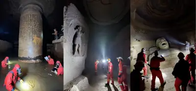 Video Mısır Piramitleri'nin altının farklı boyutlara açıldığını mı gösteriyor?