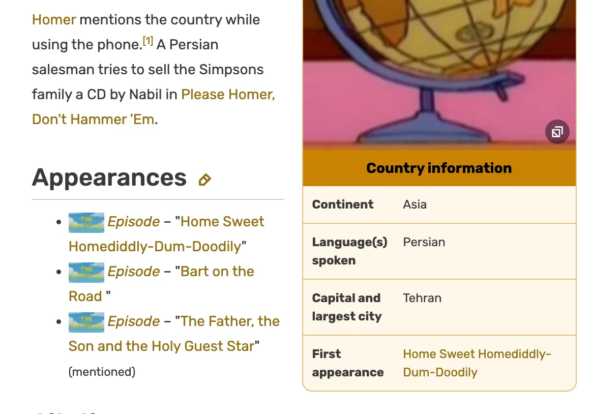 simpsons iddia iran