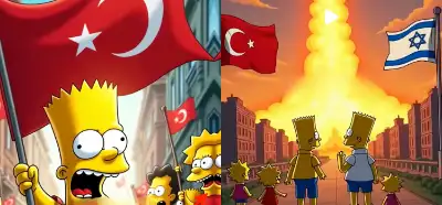 The Simpsons dizisinin bir bölümünde Türkiye-İsrail savaşı mı işleniyor?