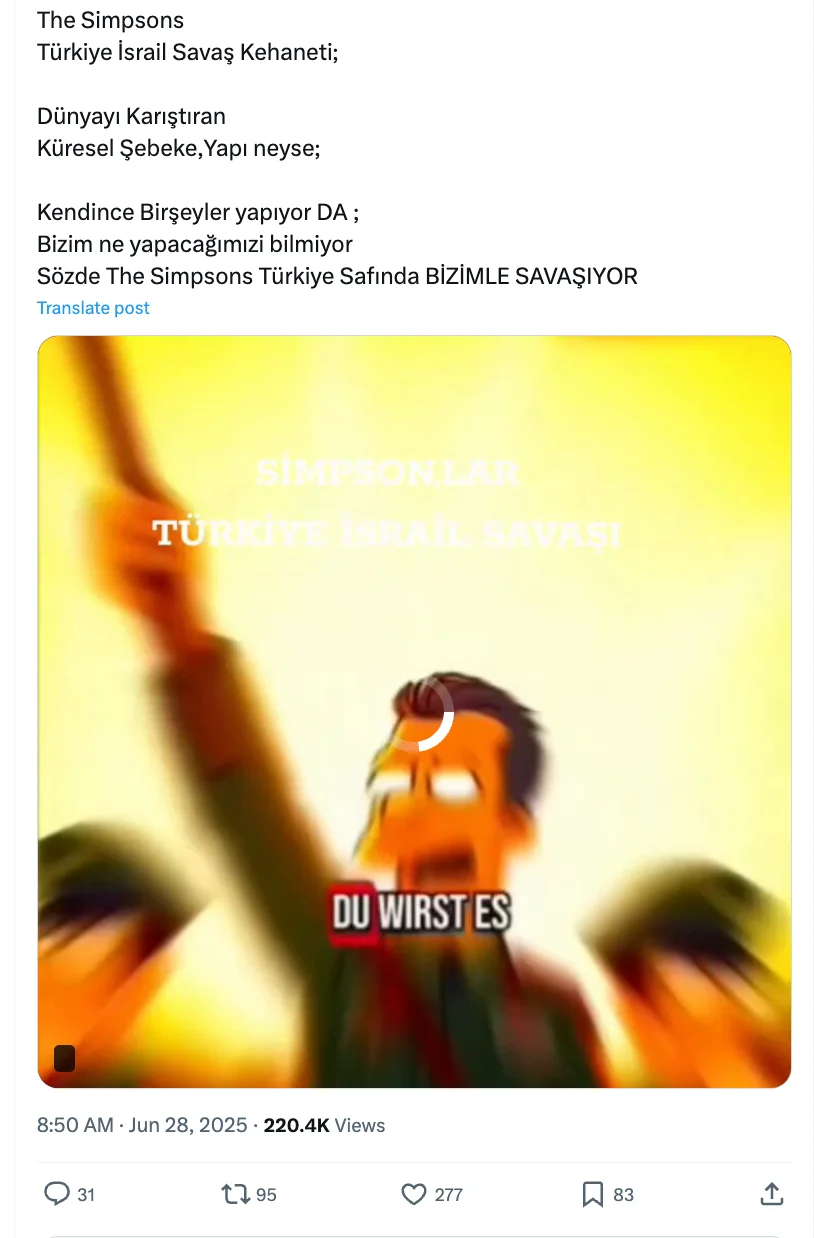 simpsons tr israil pt