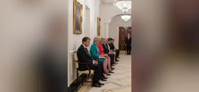 AB liderlerini Beyaz Saray'da gösteren fotoğraf gerçek mi?