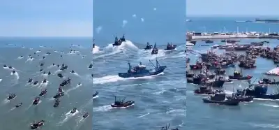 Video Gazze'ye giden Sumud Filosu'nu mu gösteriyor?