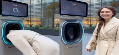 Küçədə yerləşdirilmiş saç şəkilləndirmə cihazı videosu gerçəkdir?