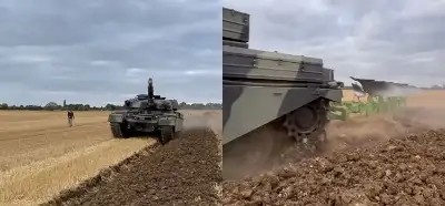 Video Afganistan’da tarla süren ABD tankını mı gösteriyor?