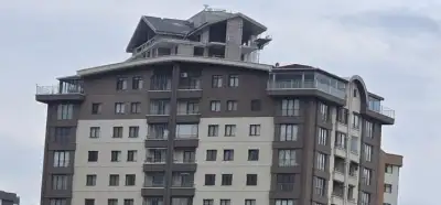 Fotoğraf Ankara'daki apartmanın çatısına inşa edilen villayı mı gösteriyor?