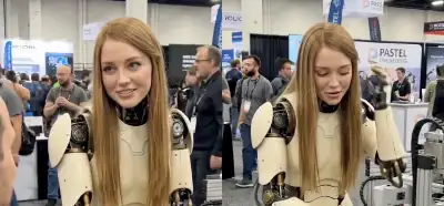 Robot ve insan etkileşimini gösteren video gerçek mi?