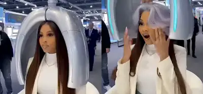Saç modeli yapan makineyi gösteren video gerçek mi?