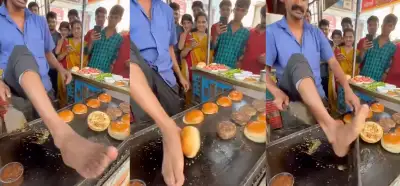 Hindistan'da sokak lezzeti temasıyla paylaşılan video gerçek mi?