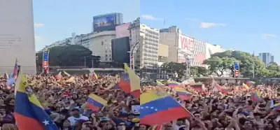 Video Maduronun əsir götürülməsindən sonra Venesuelada keçirilən şənlikləri göstərir?