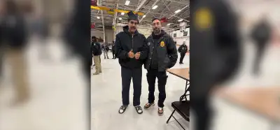 Nicolas Maduro'nun DEA memuru ile fotoğrafı gerçek mi?